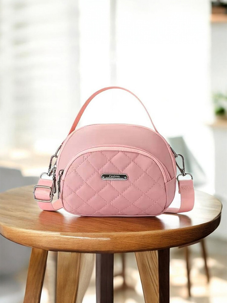 Crossbody kabelka Claudia růžová