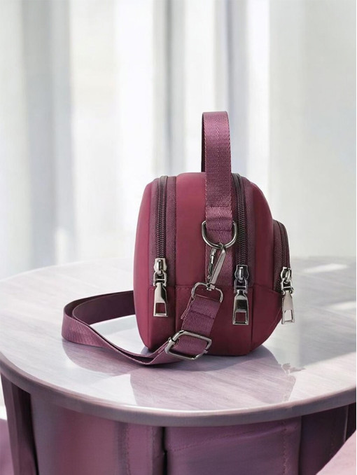 Crossbody kabelka Claudia růžová